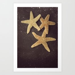Sea stars Art Print
