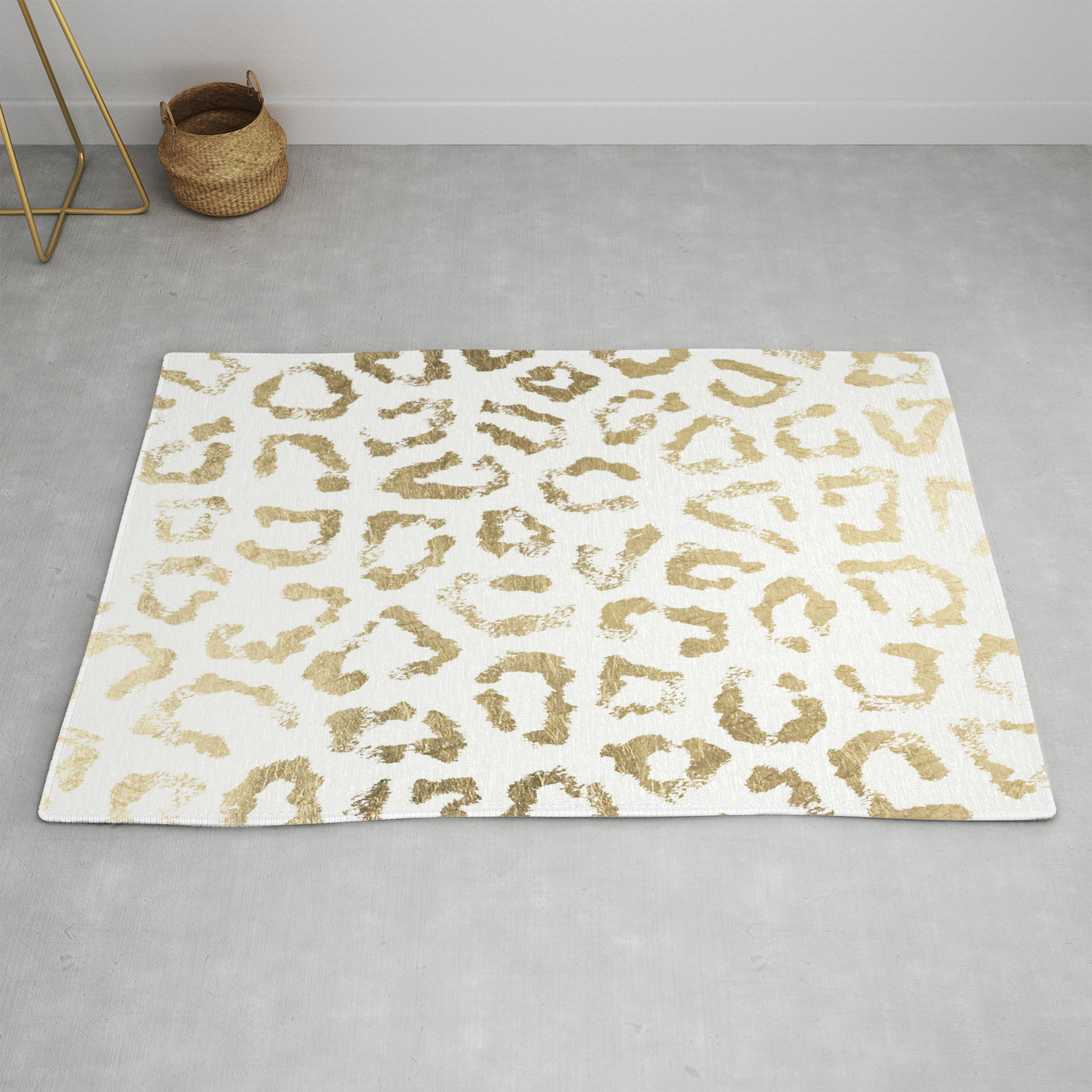 Leopard Bathroom Rug Image Of Bathroom And Closet
