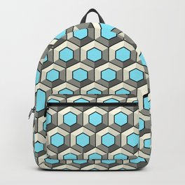 Future texture Backpack | Pattern, Tech, Utopic, Futuristic, Graphicdesign, Future, Digital, Seamless, Metal 
