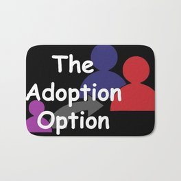 "The Adoption Option" TV Show Logo Bath Mat