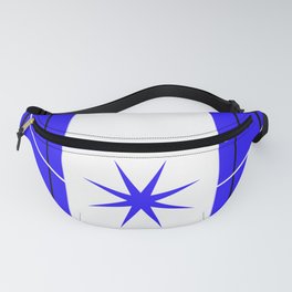 blue star on stage Fanny Pack
