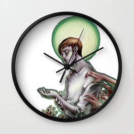 In the Flesh  Wall Clock | Digital, Illustration, Movies & TV 