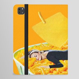 Cheese Dreams iPad Folio Case | Food, Macandcheese, Macaroniandcheese, Macncheese, Popart, Curated, Collage, Funny, Cheese, Midcentury 