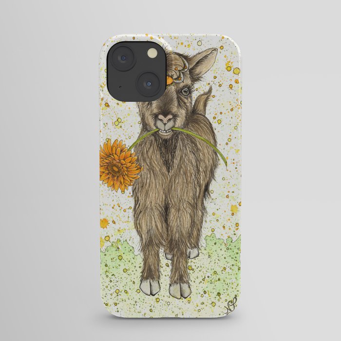 Goat iPhone Case by Nikki Laxar | Society6
