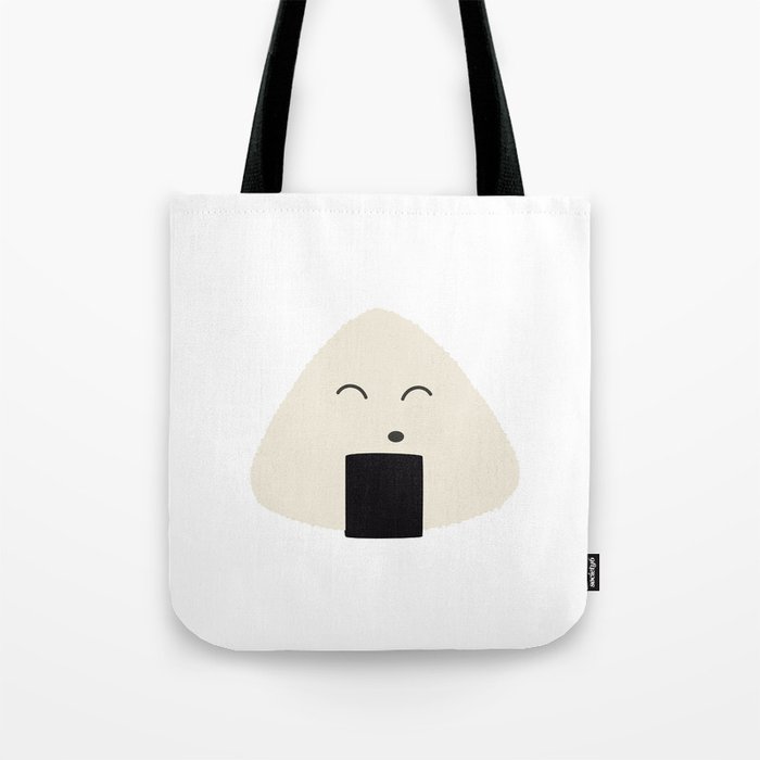 Wallpaper Cute Onigiri Rice Face Tote Bag By Ilovecotton Society6 For iPhone Free