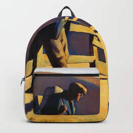 Maynard Dixon Nowhere to Go Backpack | Vagrant, Drifter, Landscape, Greatdepression, Painting, Maynarddixon 