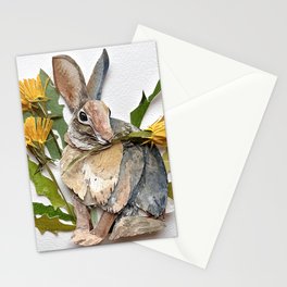 Dandelion Rabbit Stationery Cards