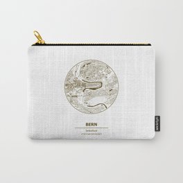Bern city map coordinates Carry-All Pouch