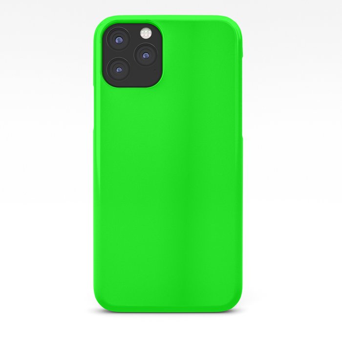 Lime Green iPhone Case by colorpopdesign | Society6