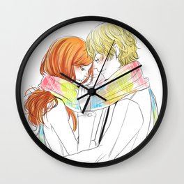 Clace Wall Clock | Digital, Love, Illustration 