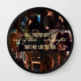 Clace Wall Clock | Movies & TV, Typography, Photo 