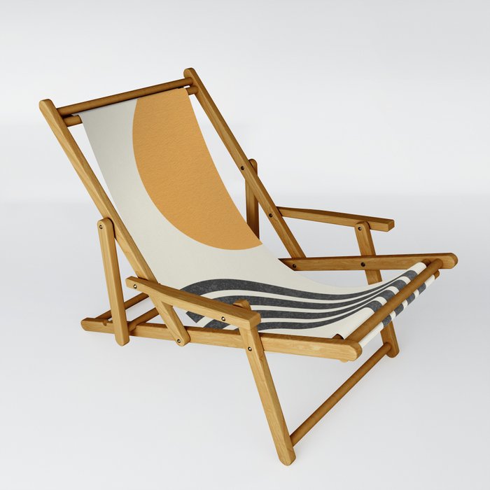 Mid century modern Sun & Rainbow Sling Chair