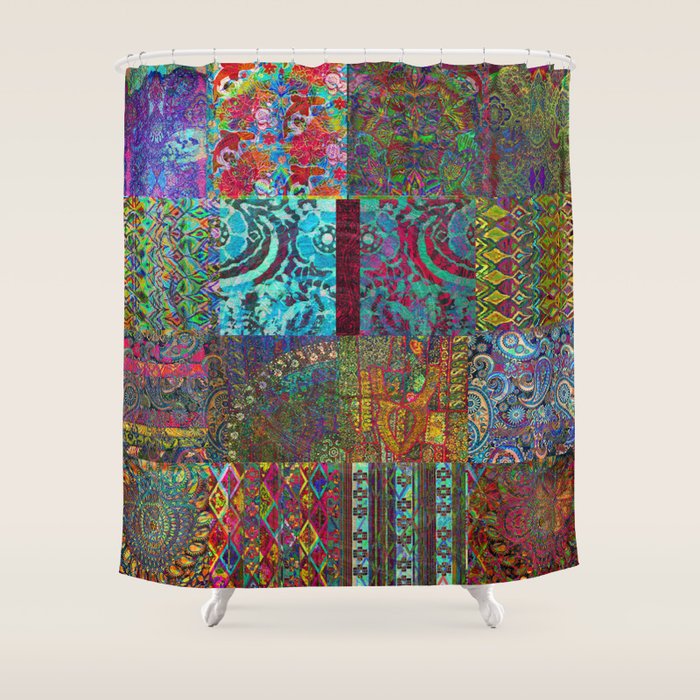 Bohemian Wonderland Shower Curtain by Visionary Sea Society6