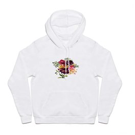 emmie Hoody | Green, Colorful, Wildflowers, Pink, Purple, Yellow, Painting, Bright, Greenery, Floral 
