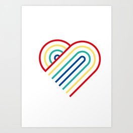 heart Art Print