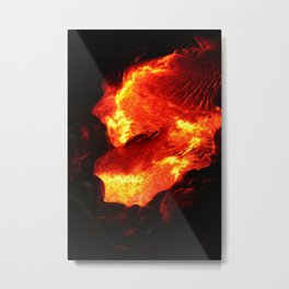 Lava Passion Metal Print | Fire, Hawaiilavaflow, Kalapana, Pele, Color, Lavaflow, Lava, Hot, Moltenlava, Burningfire 