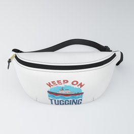 Tugboat Keep on Tugging Fanny Pack