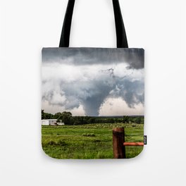 Siren - Large Tornado In Texas Panhandle Tote Bag