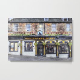 Greyfriars Bobby Pub edinburgh Metal Print | Photo, Greyfriarsbobbypub, Skyeterrierbobby, Edinburghbobby, Edinburghbobbydog, Color, Greyfriarskirkbobby, Greyfriarsdog, Hdr, Bobbygreyfriars 