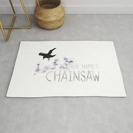 Chainsaw - TRC Rug | Graphicdesign, Graphic Design, Quote, Typography 