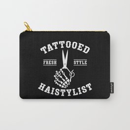 Hairdresser, dog, tatoo Carry-All Pouch