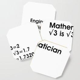 Math Teacher Coaster