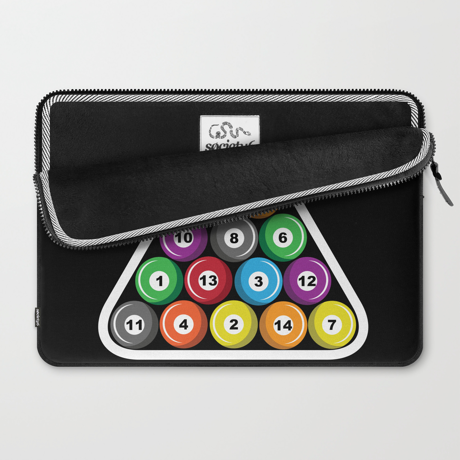 Billiards Pool Hall Sport Balls T Shirts Laptop Sleeve By