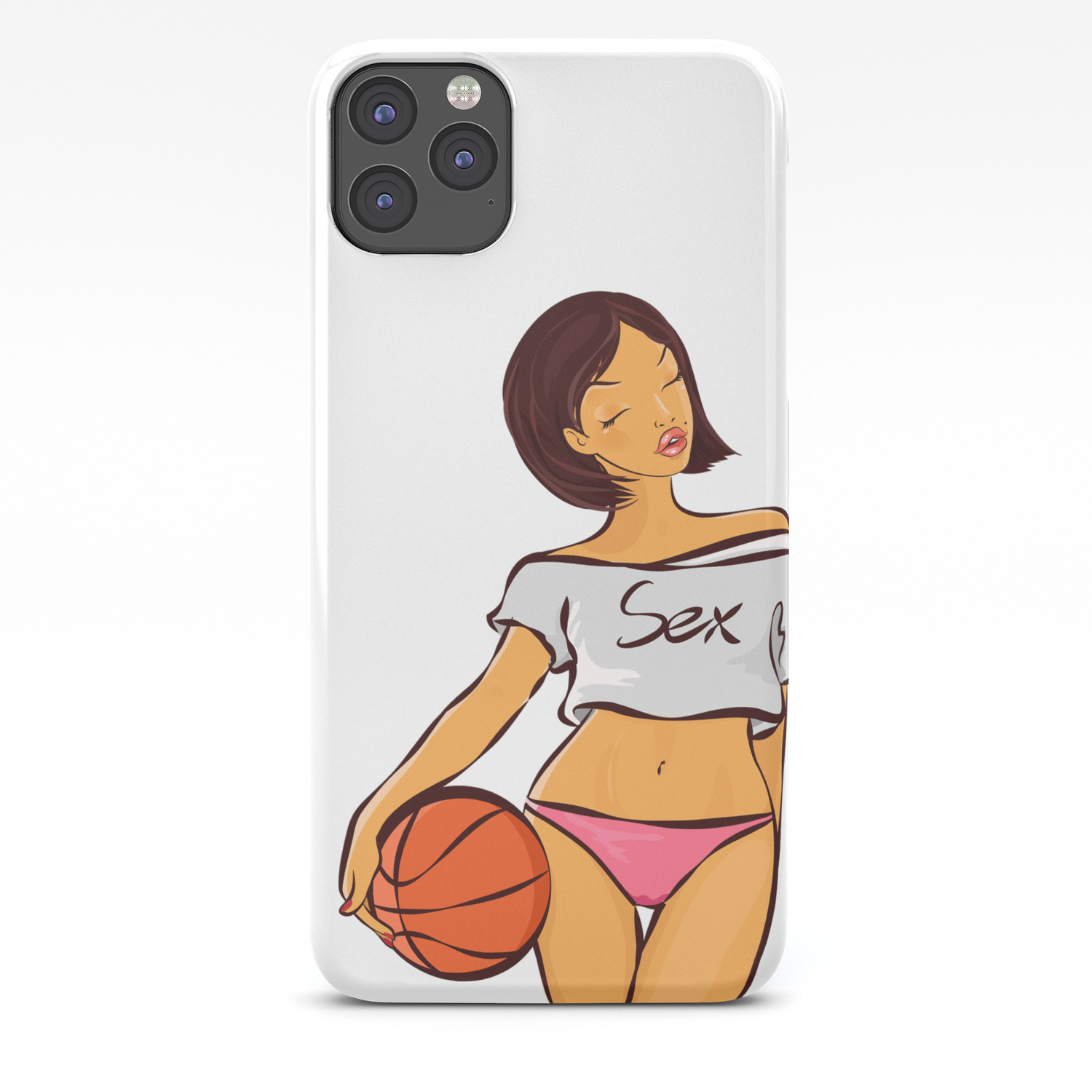 Basketball Girl Iphone Case By Yuliaakatyeva Society6