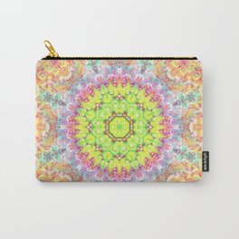 Deep Thought Mandala Carry-All Pouch | Abstract, Digital, Pattern, Graphic Design 