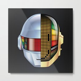 Daft Punk - Discovery Metal Print | Vector, Music, Digital, Sci-Fi 