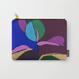 Spring Flora V5 Carry-All Pouch | Plant, Nature, Green, Painting, Matisse, Minimal, Digital, Flower, Flora, Spring 