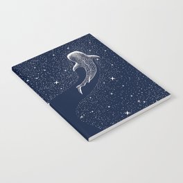 Star Eater Notebook | Whale, Painting, Cosmos, Peaceful, Digital, Stars, Ocean, Illustration, Artsy, Surrealist 