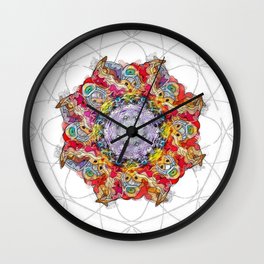 Perfect imperfection Wall Clock | Yourself, It, On, Be, Digital, Let, Woohoo, Yepp, Hehe, Living 