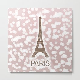 Paris: City of Light, Eiffel Tower Metal Print | Metropole, France, Light, Ile, French, Graphicdesign, Tourism, Eiffel, Focus, Tower 