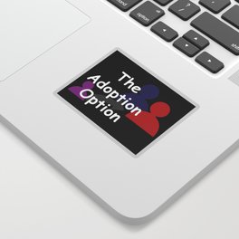 "The Adoption Option" TV Show Logo Sticker