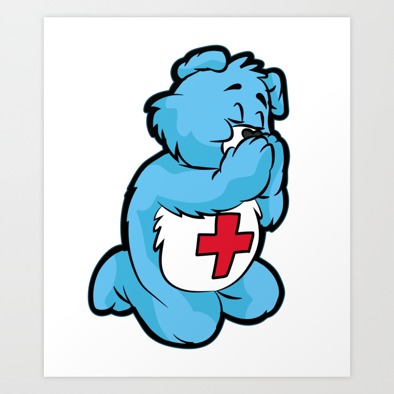 Christian Praying Teddy Catholic Prayer God Pray Art Print By
