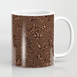 Luxury copper design Coffee Mug | Mirror, Metal, Effect, Hippy, Luxury, Effects, Fractal, Magic, Futuristic, Geometric 