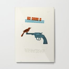 To Kill a mocking bird Metal Print | Movies & TV, Graphic Design, Collage 