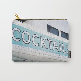 Cocktails Carry-All Pouch | Photo, Vintage, Bardecor, Liquorthemeart, Wetbardecor, Mancaveart, Architecture, Modernfarmhouseart, Cocktailsign, Color 