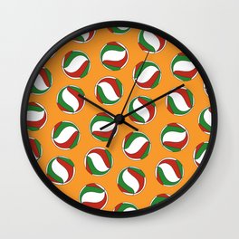 Volleyball Pattern - Haikyuu Wall Clock