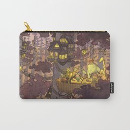 Treehouse Dinner With Animal Friends Carry-All Pouch