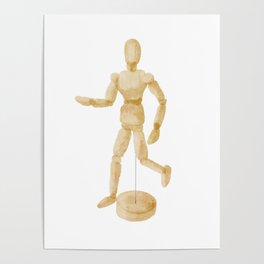 Wooden Doll Poster