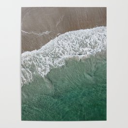 Wrightsville Beach Waves Poster