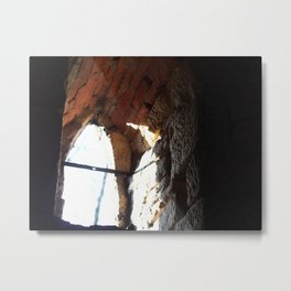 The world of stone Metal Print | Ruins, Digital, Photo, Other, 19Thcenturytower, Emptytower, Stoneruin 