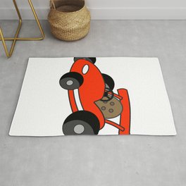 Cartoon Go-Kart Rug | Wheels, Go Karts, Karts, Racing, Drawing, Go Kart, Mini, Kart, Illustration, Fast 