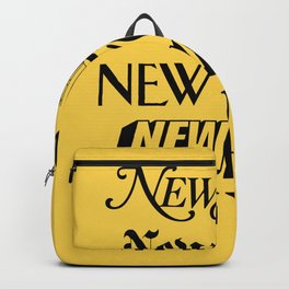 New York City Yellow Taxi and Black Typography Poster NYC Backpack | Graphicdesign, Manhattan, Art, Home, Wall, Room, Apartment, Studio, Ny, Bedroom 