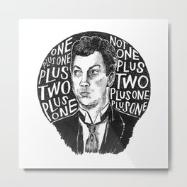 Clue Metal Print | Missscarlet, Illustration, Clue, Drawing, Lettering, Professorplum, Black and White, Timcurry, Colonelmustard, Movie 