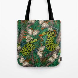 entangled forest rust Tote Bag