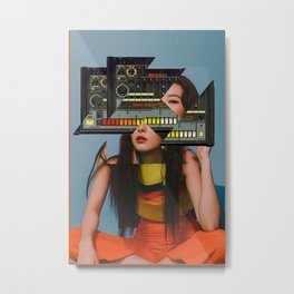 808s & Heartbreak Metal Print | Collage, Digital, Pattern 