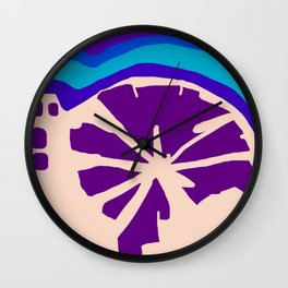 Carnival Wall Clock | Popart, Organicshapes, Asymmetrical, Painting, Acrylic, Abstract, Digital, Abstractpatterns, Geometrical, Pop Art 